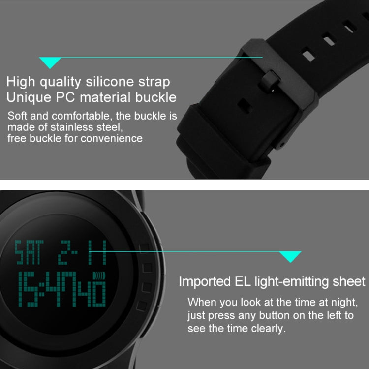 SKMEI 1142 Orologio digitale uomo impermeabile sport