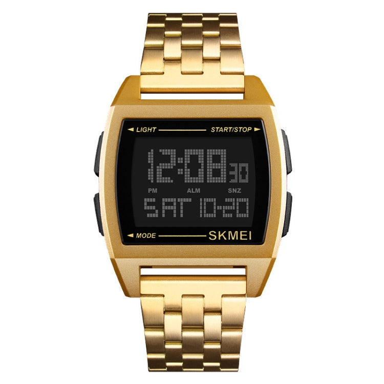 SKMEI 1368 Orologio digitale impermeabile nottilucente da uomo multifunzionale per sport all'aria aperta