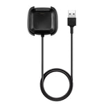 Adattatore dock per cavo di ricarica per caricabatterie USB sostitutivo per smartwatch Fitbit Versa, lunghezza cavo: 1 m