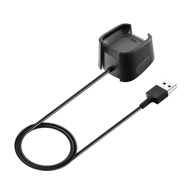Adattatore dock per cavo di ricarica per caricabatterie USB sostitutivo per smartwatch Fitbit Versa, lunghezza cavo: 1 m