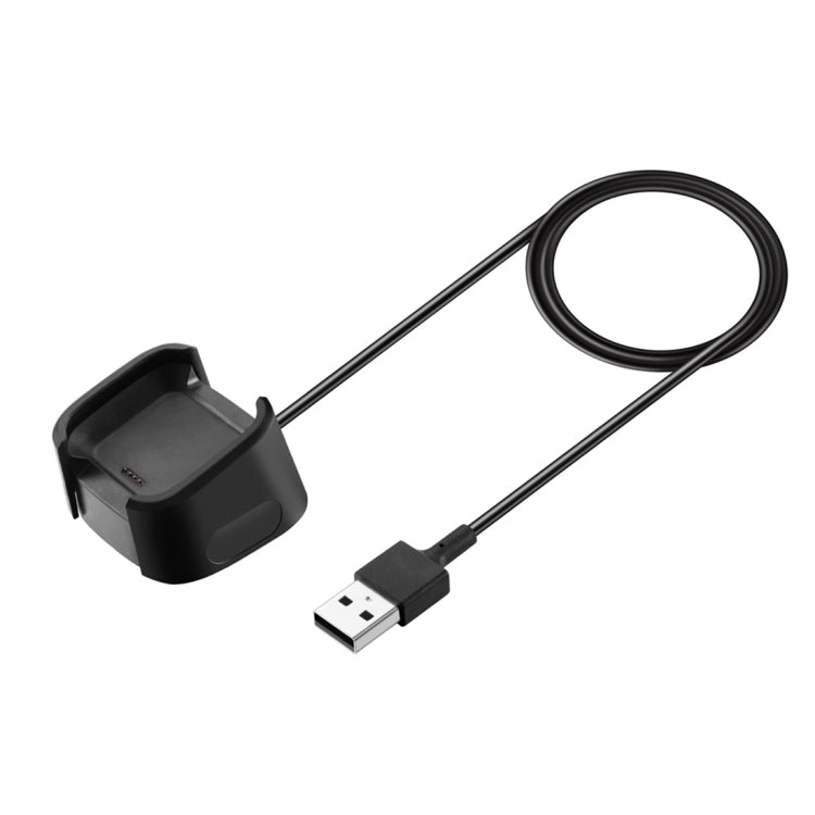 Adattatore dock per cavo di ricarica per caricabatterie USB sostitutivo per smartwatch Fitbit Versa, lunghezza cavo: 1 m