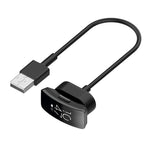 Caricatore USB ABS 1A 5V per Fitbit Inspire / Inspire HR, lunghezza cavo: 15 cm