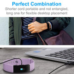 Caricatore USB ABS 1A 5V per Fitbit Inspire / Inspire HR, lunghezza cavo: 15 cm