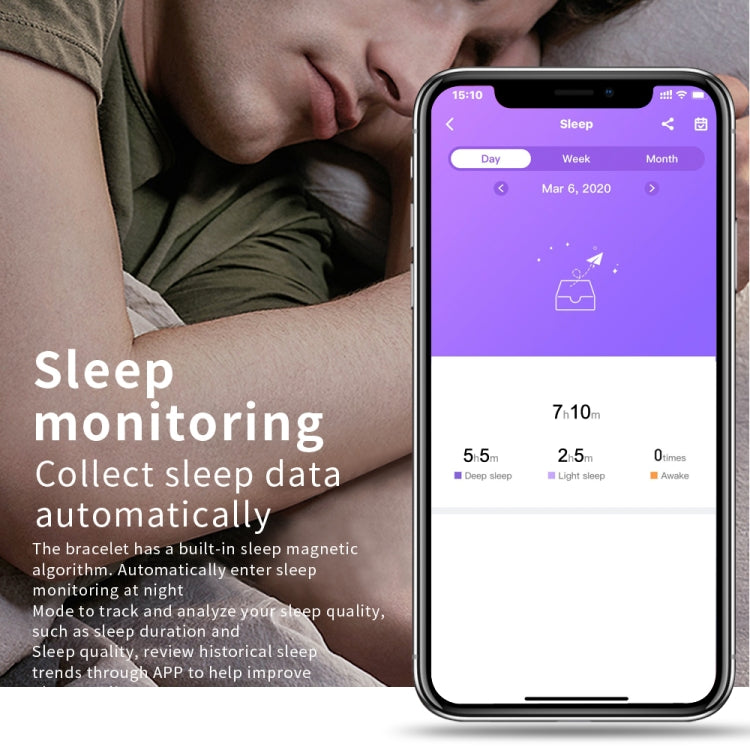 CF19 Smart Watch touch screen a colori IPS da 1,3 pollici, impermeabile IP67, supporto previsioni meteo / cardiofrequenzimetro / monitor del sonno / monitoraggio della pressione sanguigna
