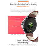 CF19 Smart Watch touch screen a colori IPS da 1,3 pollici, impermeabile IP67, supporto previsioni meteo / cardiofrequenzimetro / monitor del sonno / monitoraggio della pressione sanguigna