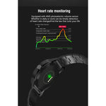 Smart Watch N6 Schermo TFT da 1,3 pollici MTK2502C Bluetooth4.0, cinturino in acciaio inossidabile, supporto cardiofrequenzimetro e contapassi, monitor del sonno e promemoria sedentario, Stainless Steel Watch Strap/Black                                ...