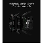 N6 Smart Watch Schermo TFT da 1,3 pollici MTK2502C Bluetooth4.0, cinturino in silicone, supporto cardiofrequenzimetro e contapassi, monitor del sonno e promemoria sedentario, Silicone Watch Strap/Red, Silicone Watch Strap/Yellow