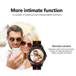 N6 Smart Watch Schermo TFT da 1,3 pollici MTK2502C Bluetooth4.0, cinturino in silicone, supporto cardiofrequenzimetro e contapassi, monitor del sonno e promemoria sedentario, Silicone Watch Strap/Red, Silicone Watch Strap/Yellow