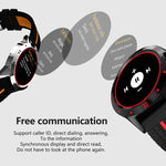 N6 Smart Watch Schermo TFT da 1,3 pollici MTK2502C Bluetooth4.0, cinturino in silicone, supporto cardiofrequenzimetro e contapassi, monitor del sonno e promemoria sedentario, Silicone Watch Strap/Red, Silicone Watch Strap/Yellow