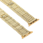 Per Apple Watch Ultra 49mm / Serie 8 e 7 45 mm / SE 2 e 6 e SE e 5 e 4 44 mm / 3 e 2 e 1 42 mm Cinturino da polso in acciaio inossidabile con nove perline, For Apple Watch Ultra 49mm / Series 8&7 45mm / SE 2&6&SE&5&4 44mm / 3&2&1 42mm                  ...