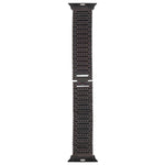Per Apple Watch Serie 7 41mm / 6 e SE e 5 e 4 40mm / 3 e 2 e 1 38mm Cinturino da polso in acciaio inossidabile con nove perline, For Apple Watch Series 7 41mm / 6 & SE & 5 & 4 40mm / 3 & 2 & 1 38mm