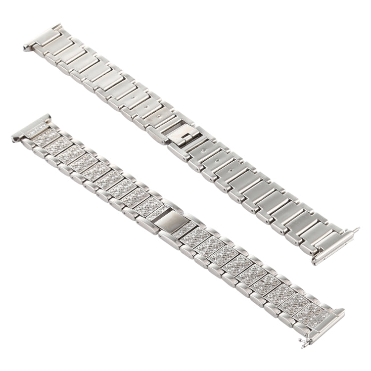 Per cinturino in acciaio inossidabile tempestato di diamanti Fitbit Versa