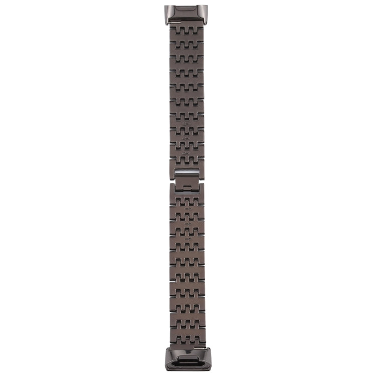 Per Fitbit Charge 3 cinturino in acciaio inossidabile tempestato di diamanti