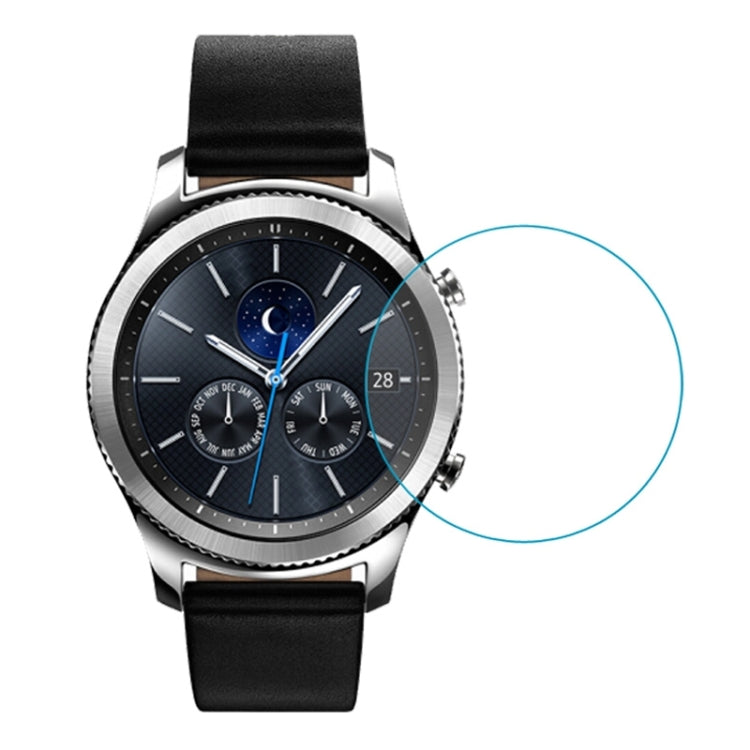 Pellicola in vetro temperato universale di diametro 32 mm per Galaxy, LG, Sony, Huawei, Garmin, 32mm