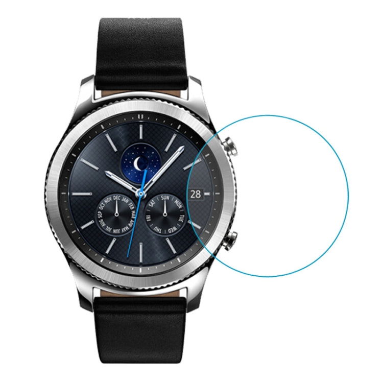 Pellicola in vetro temperato universale di diametro 42 mm per Galaxy, LG, Sony, Huawei, Garmin, 42mm