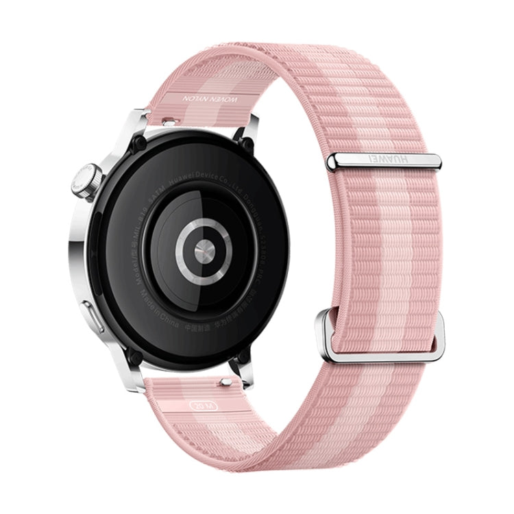 Smartwatch HUAWEI WATCH GT 3, cinturino intrecciato da 42 mm, schermo AMOLED da 1,32 pollici, supporto per monitoraggio della frequenza cardiaca/GPS/durata della batteria di 7 giorni/NFC, GT 3 42mm Pink