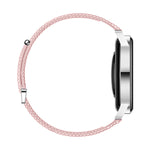 Smartwatch HUAWEI WATCH GT 3, cinturino intrecciato da 42 mm, schermo AMOLED da 1,32 pollici, supporto per monitoraggio della frequenza cardiaca/GPS/durata della batteria di 7 giorni/NFC, GT 3 42mm Pink