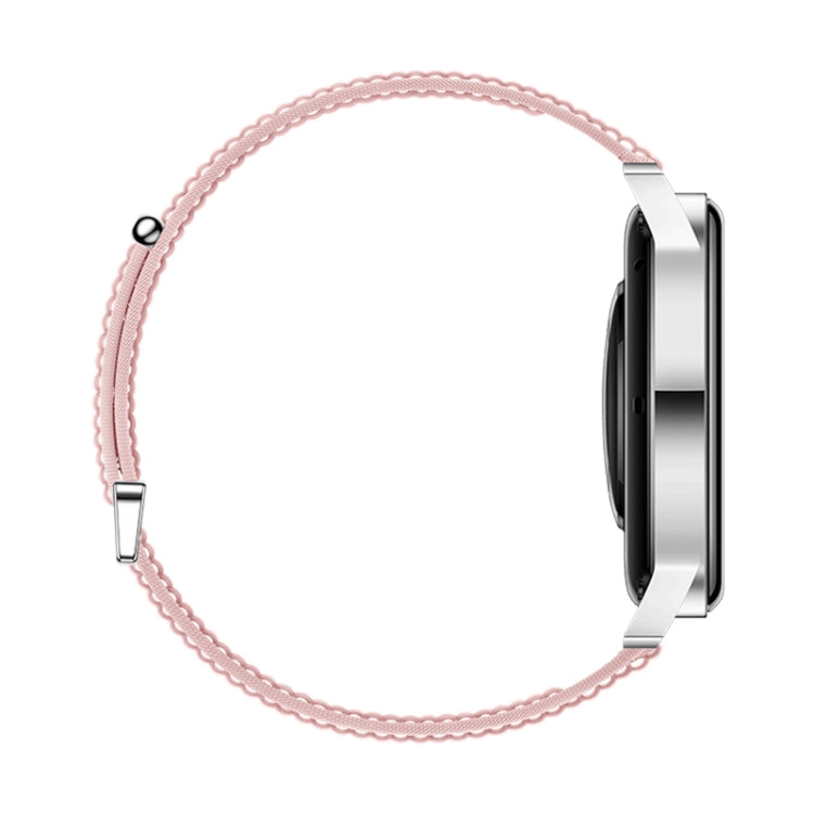 Smartwatch HUAWEI WATCH GT 3, cinturino intrecciato da 42 mm, schermo AMOLED da 1,32 pollici, supporto per monitoraggio della frequenza cardiaca/GPS/durata della batteria di 7 giorni/NFC, GT 3 42mm Pink