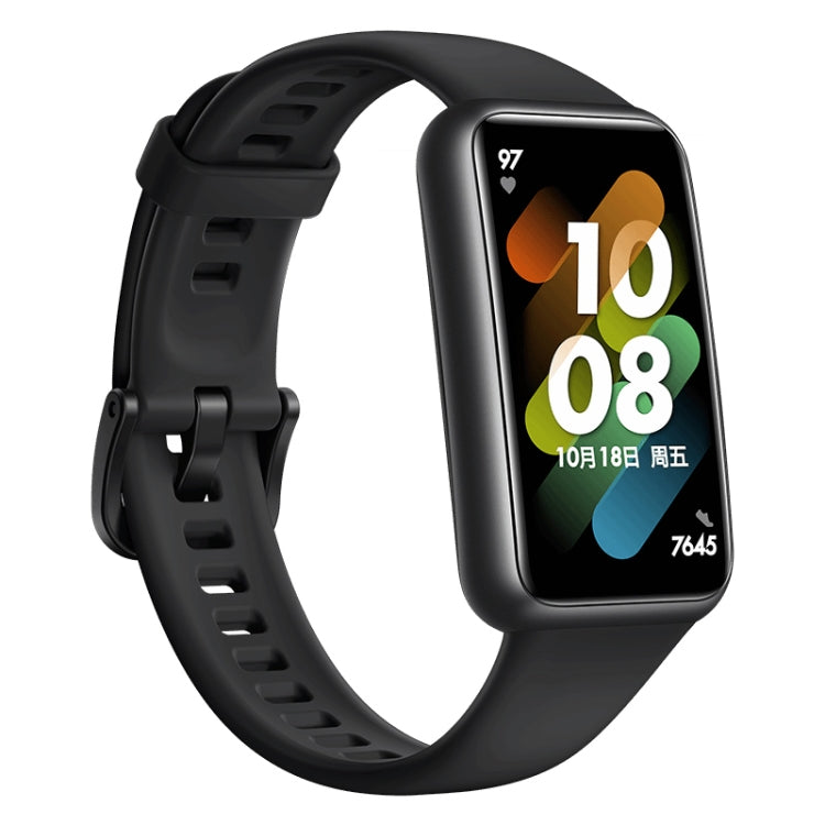 Originale HUAWEI Band 7 Standard Edition, smartwatch con schermo AMOLED da 1,47 pollici, supporto per monitoraggio dell'ossigeno nel sangue / durata della batteria di 14 giorni, Standard / Black, Standard / Pink, Standard / Green