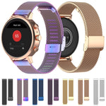 Cinturino per orologio con cinturino da polso in maglia metallica da 18 mm per Fossil Female Sport / Charter HR / Gen 4 Q Venture HR