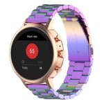 Cinturino per orologio con cinturino da polso in acciaio da 18 mm per Fossil Female Sport / Charter HR / Gen 4 Q Venture HR