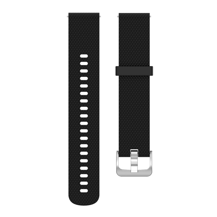 Cinturino per orologio con cinturino da polso in silicone con trama da 18 mm per Fossil Female Sport / Charter HR / Gen 4 Q Venture HR