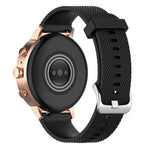 Cinturino per orologio con cinturino da polso in silicone con trama da 18 mm per Fossil Female Sport / Charter HR / Gen 4 Q Venture HR