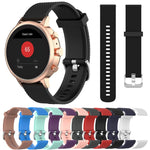 Cinturino per orologio con cinturino da polso in silicone con trama da 18 mm per Fossil Female Sport / Charter HR / Gen 4 Q Venture HR