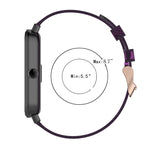 Cinturino per orologio con cinturino da polso in nylon con trama a righe da 20 mm per Huami Amazfit GTR 42 mm / GTS / BIP / BIP Lite