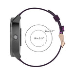 Cinturino per orologio con cinturino da polso in nylon con trama a strisce da 20 mm per Garmin Venu, Vivomove 3, Vivoactive 3, Forerunner 245/645