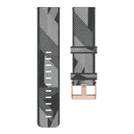 Cinturino per orologio con cinturino da polso in nylon con trama a righe da 20 mm per Galaxy Watch 42 mm, Galaxy Active / Active 2, Gear Sport, S2 Classic