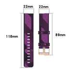 Cinturino per orologio con cinturino da polso in nylon con trama a righe da 22 mm per Fossil Hybrid Smartwatch HR, maschio Gen 4 Explorist HR e sport