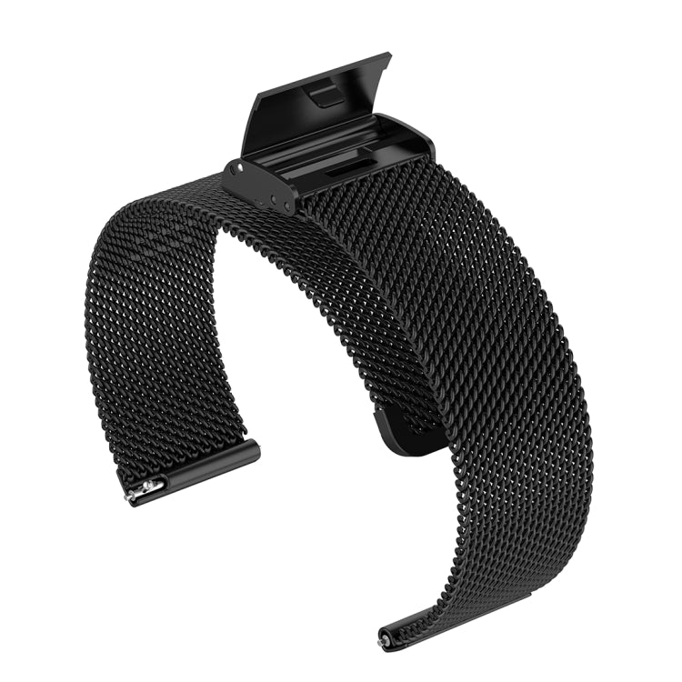 Cinturino per orologio con cinturino da polso in maglia metallica da 22 mm per Fossil Gen 5 Carlyle / Gen 5 Julianna / Gen 5 Garrett / Gen 5 Carlyle HR