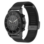 Cinturino per orologio con cinturino da polso in maglia metallica da 22 mm per Fossil Hybrid Smartwatch HR, maschio Gen 4 Explorist HR, maschio sportivo