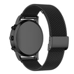 Cinturino per orologio con cinturino da polso in maglia metallica da 22 mm per Fossil Hybrid Smartwatch HR, maschio Gen 4 Explorist HR, maschio sportivo