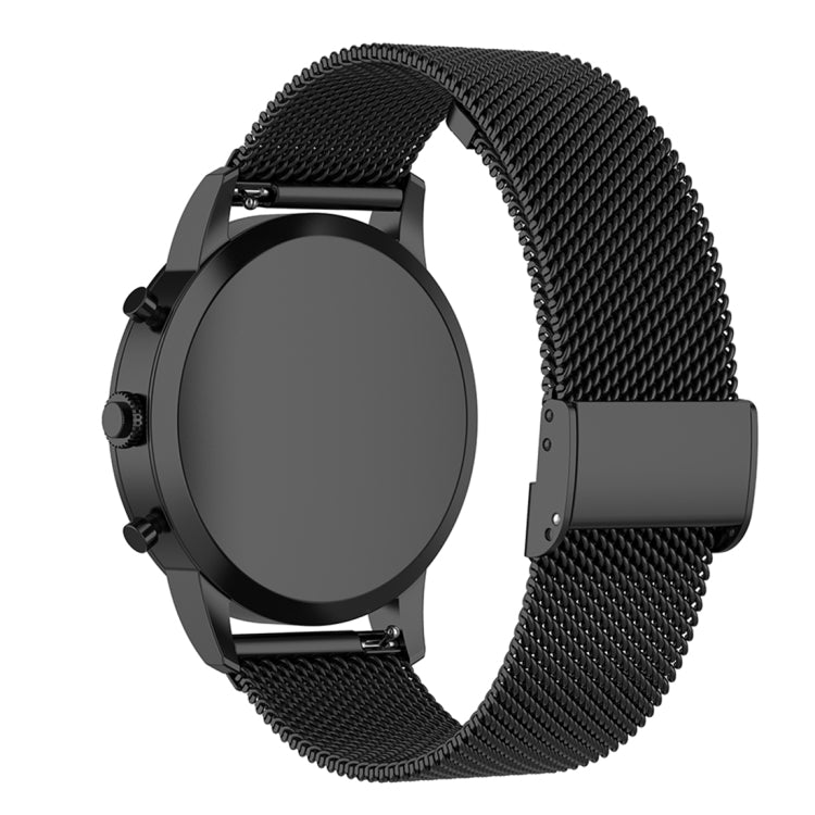 Cinturino per orologio con cinturino da polso in maglia metallica da 22 mm per Fossil Hybrid Smartwatch HR, maschio Gen 4 Explorist HR, maschio sportivo