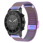 Cinturino per orologio con cinturino da polso in maglia metallica da 22 mm per Fossil Hybrid Smartwatch HR, maschio Gen 4 Explorist HR, maschio sportivo
