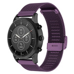 Cinturino per orologio con cinturino da polso in maglia metallica da 22 mm per Fossil Hybrid Smartwatch HR, maschio Gen 4 Explorist HR, maschio sportivo