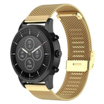 Cinturino per orologio con cinturino da polso in maglia metallica da 22 mm per Fossil Hybrid Smartwatch HR, maschio Gen 4 Explorist HR, maschio sportivo