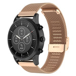 Cinturino per orologio con cinturino da polso in maglia metallica da 22 mm per Fossil Hybrid Smartwatch HR, maschio Gen 4 Explorist HR, maschio sportivo