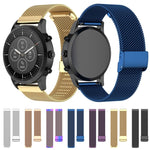 Cinturino per orologio con cinturino da polso in maglia metallica da 22 mm per Fossil Hybrid Smartwatch HR, maschio Gen 4 Explorist HR, maschio sportivo