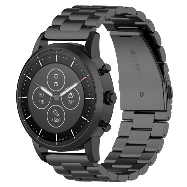 Cinturino per orologio con cinturino da polso in acciaio da 22 mm per Fossil Hybrid Smartwatch HR, maschio Gen 4 Explorist HR / maschio sportivo