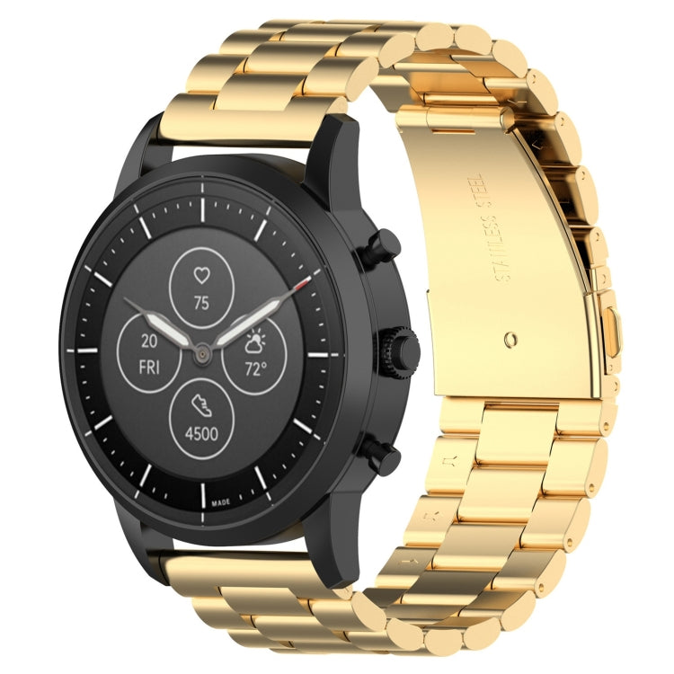 Cinturino per orologio con cinturino da polso in acciaio da 22 mm per Fossil Hybrid Smartwatch HR, maschio Gen 4 Explorist HR / maschio sportivo