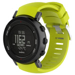 Cinturino in silicone nero per Suunto Core ALU