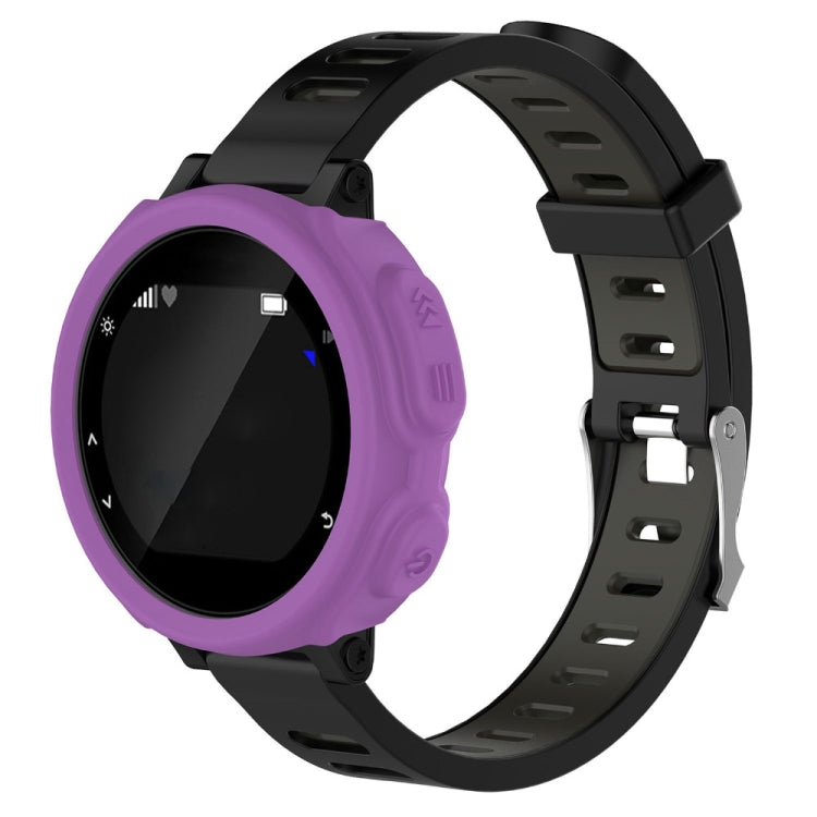 Custodia protettiva per orologio in silicone tinta unita per Garmin F235 / F750