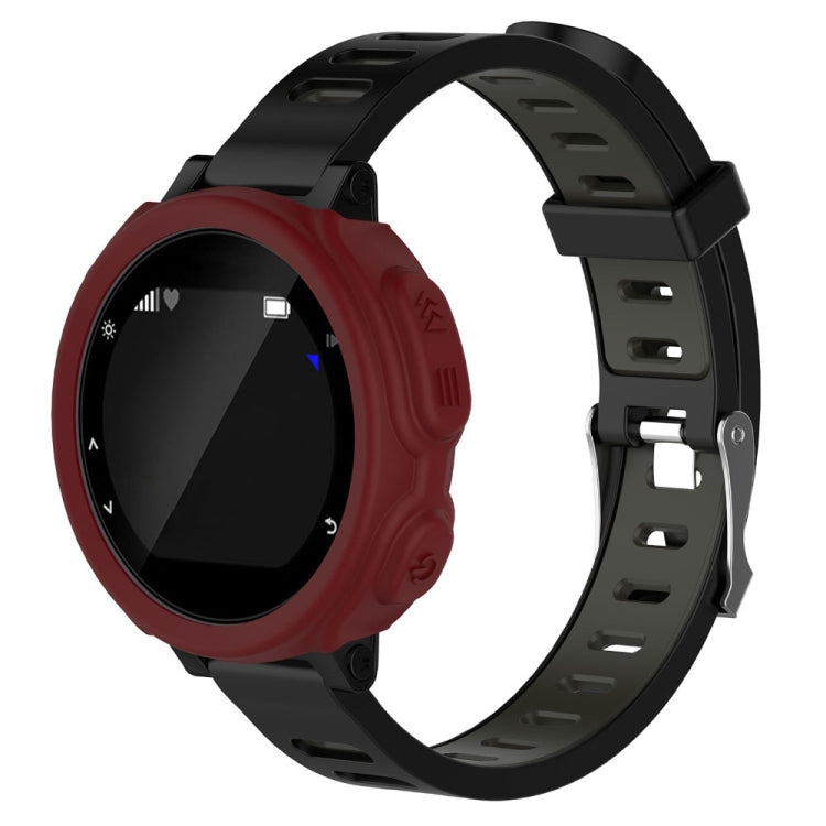Custodia protettiva per orologio in silicone tinta unita per Garmin F235 / F750
