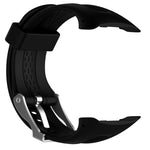 Cinturino sportivo in silicone stile maschile per Garmin Forerunner 10/15, Male Style