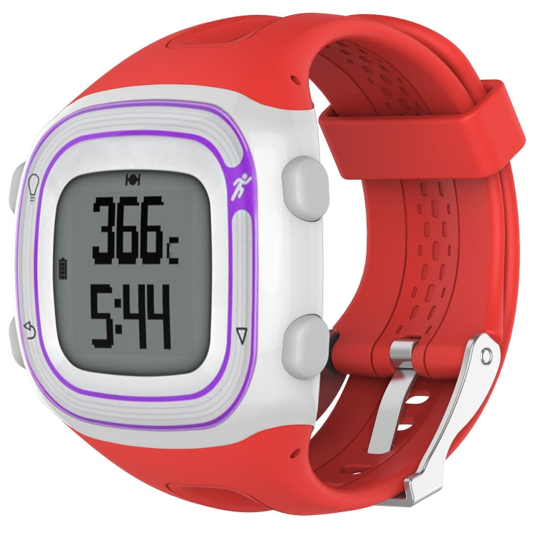 Cinturino sportivo in silicone stile maschile per Garmin Forerunner 10/15, Male Style