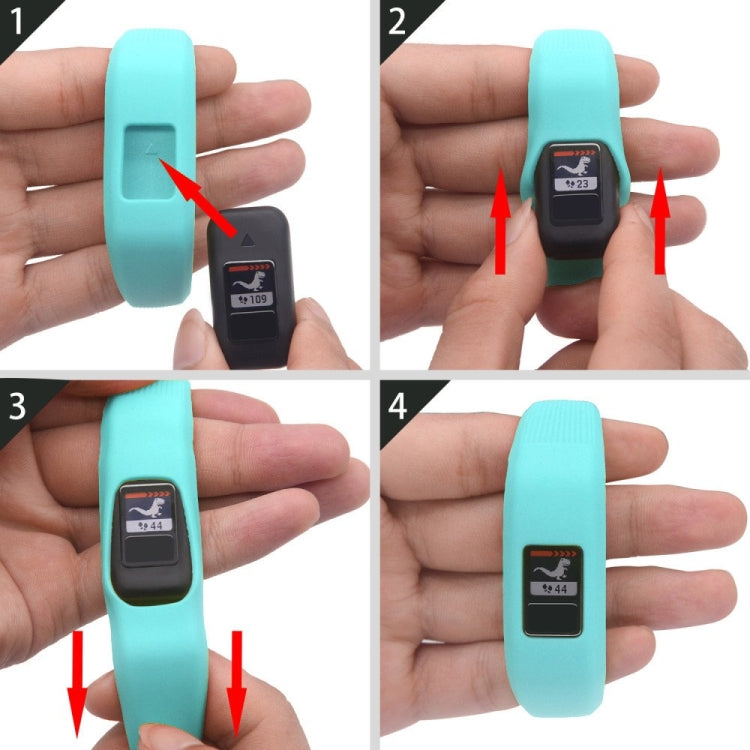 Cinturino sportivo in silicone per Garmin Vivofit JR piccolo
