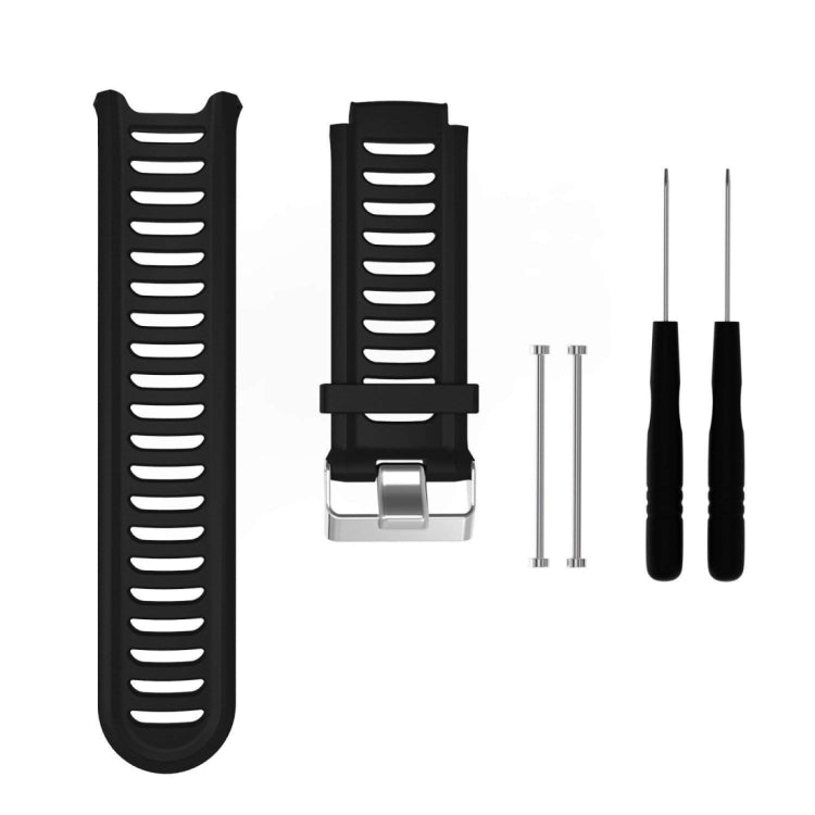 Cinturino in silicone tinta unita per Garmin Forerunner 910XT